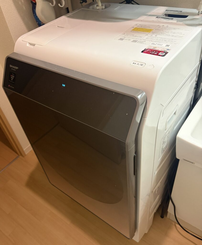 賃貸のドラム式洗濯機 設置場所の全体像